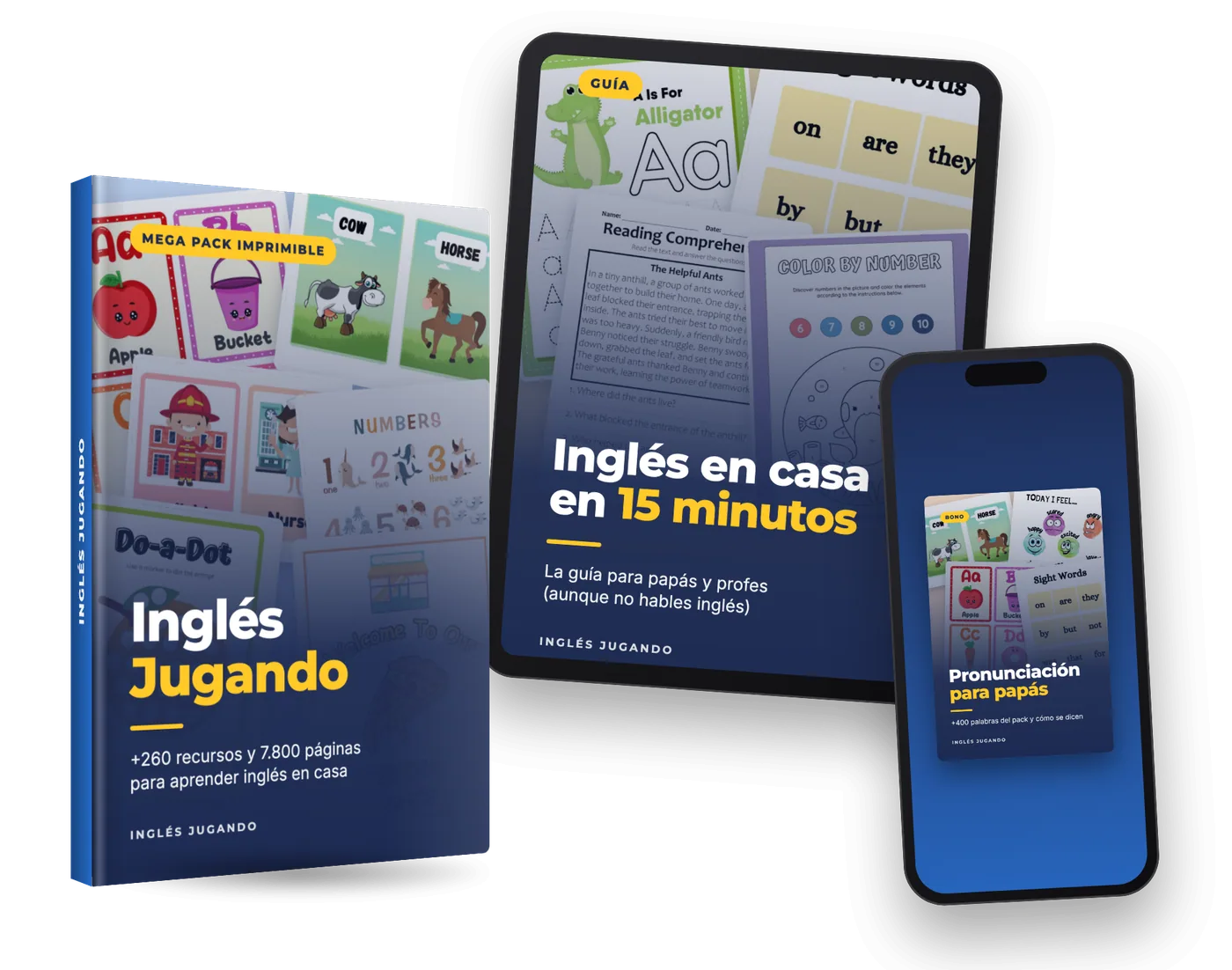 Mega Pack Inglés Jugando
